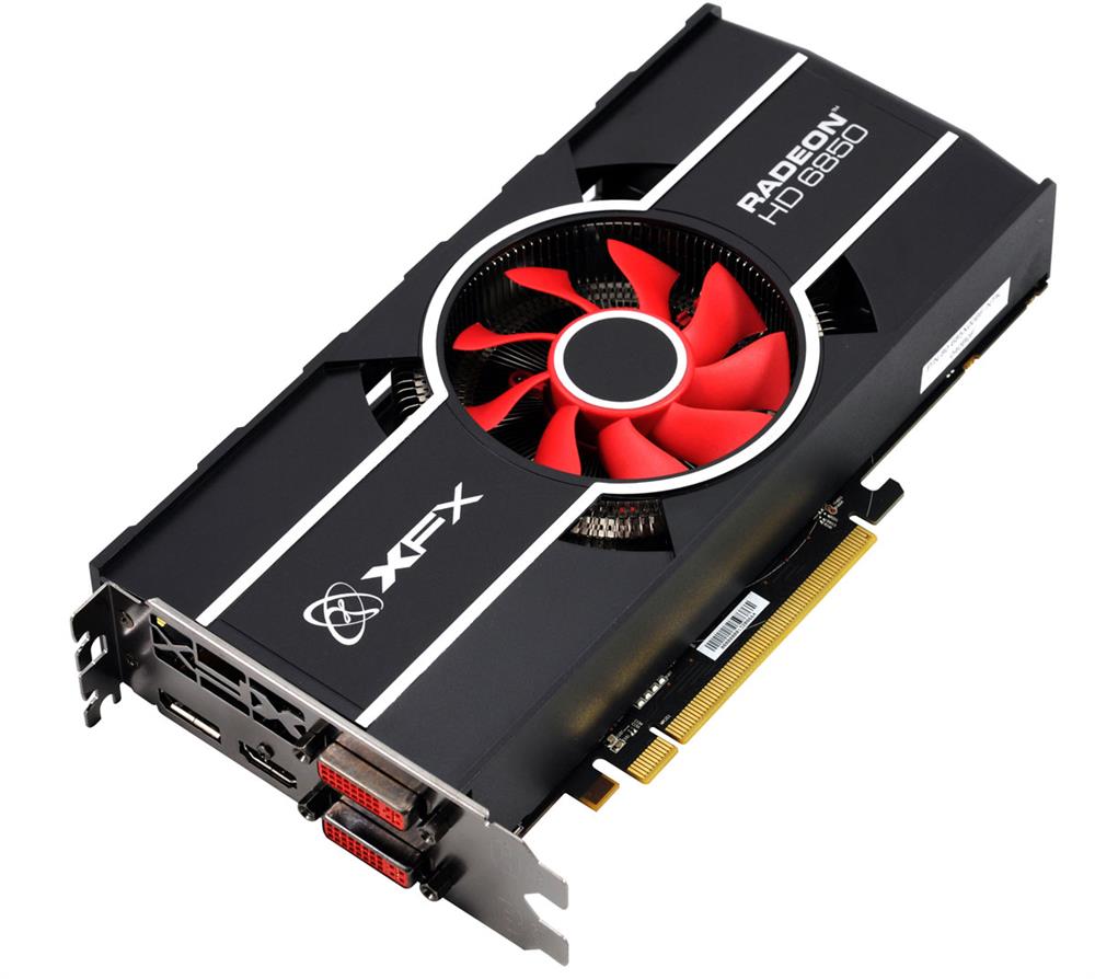 HD-685A-ZCFC XFX AMD Radeon HD 6850 775m 1GB DDR5 HDMI / DVI / VGA PCI-Express 2.1 Video Graphics Card