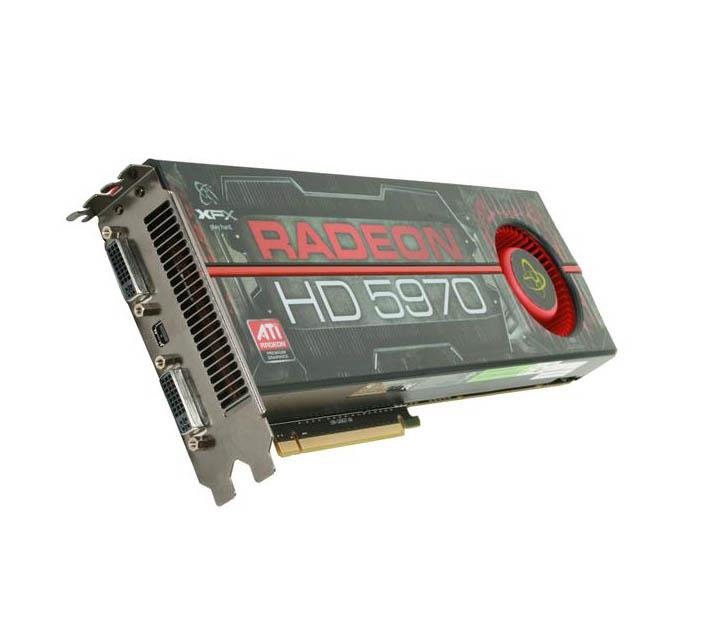 HD597ACNF9 XFX Radeon HD 5970 2GB DDR5 PCI Express 2.1 Video Graphics Card