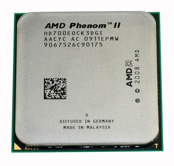 HD700EOCK3DGI AMD Phenom II X3 700e 3-Core 2.40GHz 4.00GT/s 6MB L3 Cache Socket AM2+ Processor