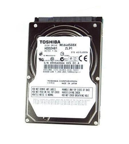 HDD2H8195MM Toshiba 640GB 5400RPM SATA 3Gbps 8MB Cache 2.5-inch Internal Hard Drive