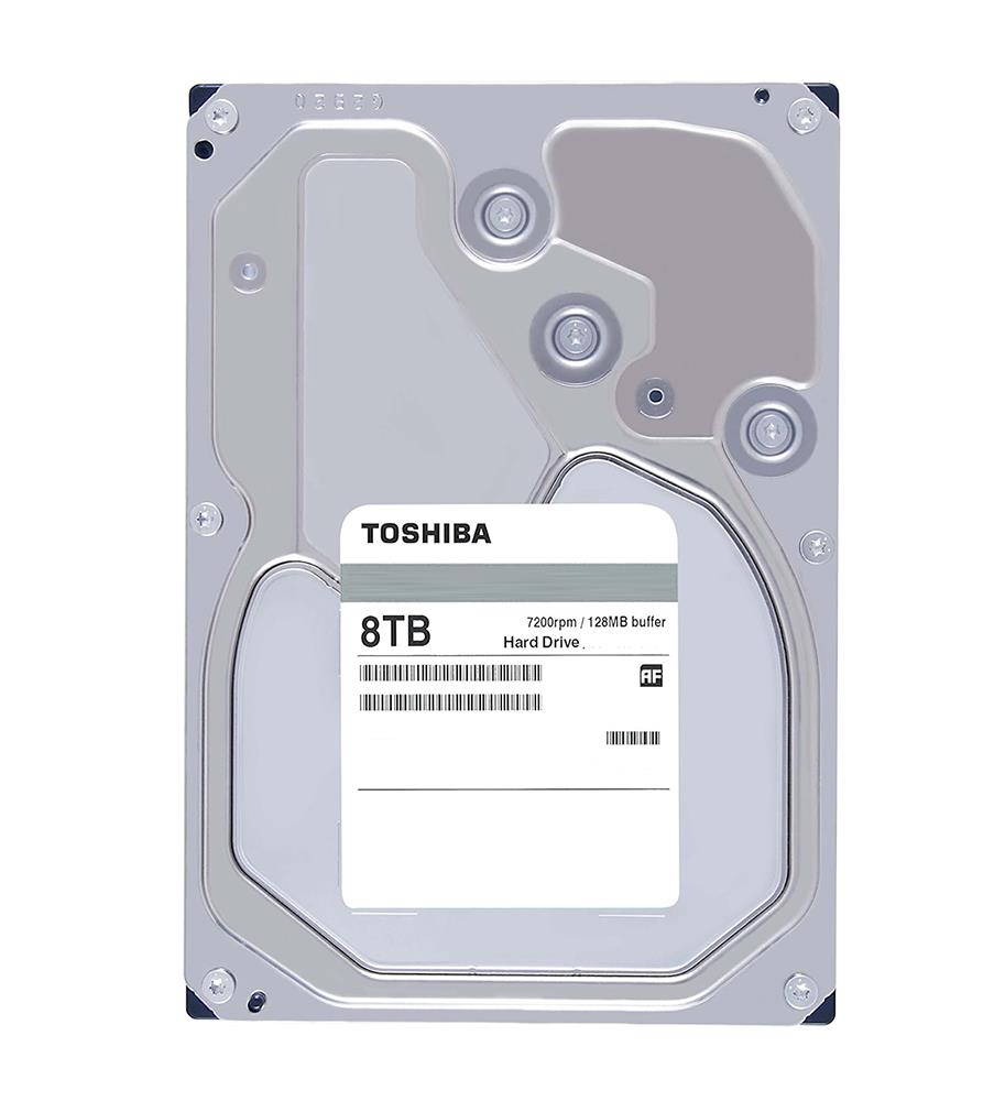 HDEPT10GHA51 Toshiba Enterprise 8TB 7200RPM SATA 6Gbps 128MB Cache (512e) 3.5-inch Internal Hard Drive
