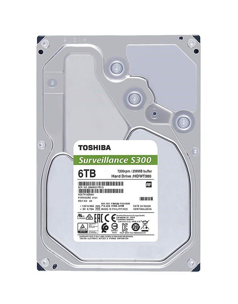 HDETV13GZA51F Toshiba 6TB 7200RPM SATA 6Gbps 3.5-inch Internal Hard Drive