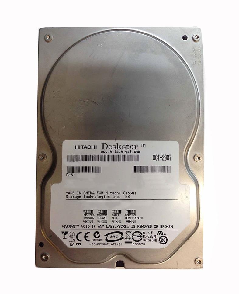 HDS72808PLA380 Hitachi Deskstar 7K80 80GB 7200RPM SATA 3Gbps 8MB Cache 3.5-inch Internal Hard Drive