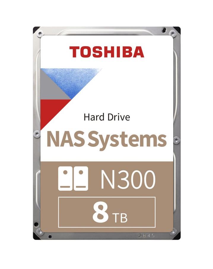 HDWG480XZSTA Toshiba N300 Nas Hard Drive 8TB SATA 6GB S
