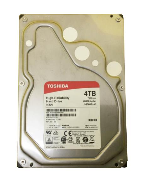 HDWQ140 Toshiba 4TB 7200RPM SAS 3.5-Inch Hard Drive