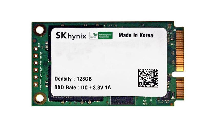 HFS128G3AMNC-3310A Hynix 128GB MLC SATA 6Gbps mSATA Internal Solid State Drive (SSD)
