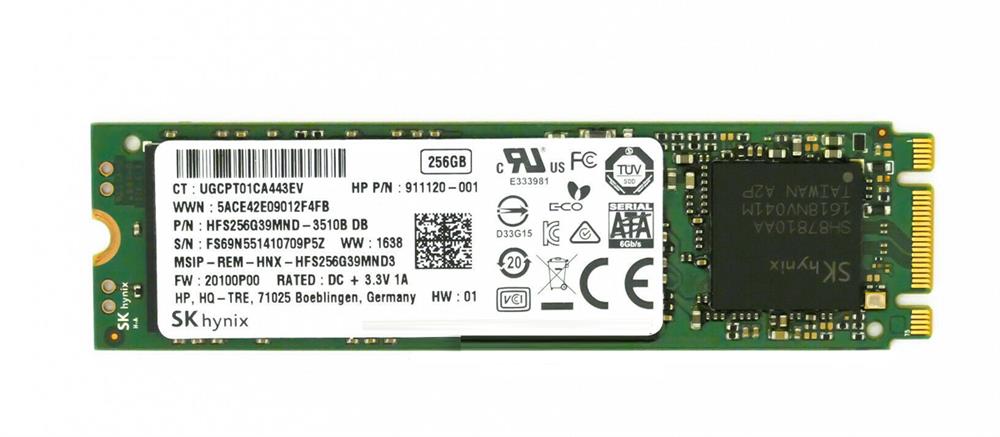 HFS256G39MND-3510B Hynix 256GB TLC SATA 6Gbps M.2 2280 Internal Solid State Drive (SSD)
