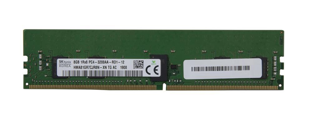 HMA81GR7CJR8N-XNTG Hynix 8GB PC4-25600 DDR4-3200MHz Registered ECC CL22 288-Pin DIMM 1.2V Single Rank Memory Module