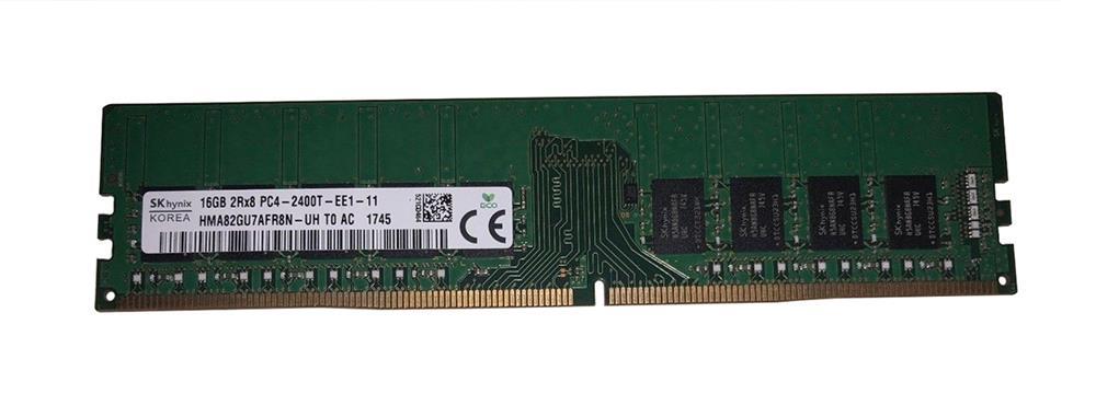 HMA82GU7AFR8N-UHT0-AC Hynix 16GB PC4-19200 DDR4-2400MHz ECC Unbuffered CL17 288-Pin DIMM 1.2V Dual Rank Memory Module
