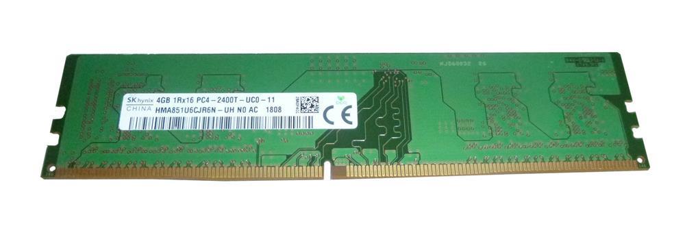 HMA851U6CJR6N-UH Hynix 4GB PC4-19200 DDR4-2400MHz non-ECC Unbuffered CL17 288-Pin DIMM 1.2V Single Rank Memory Module
