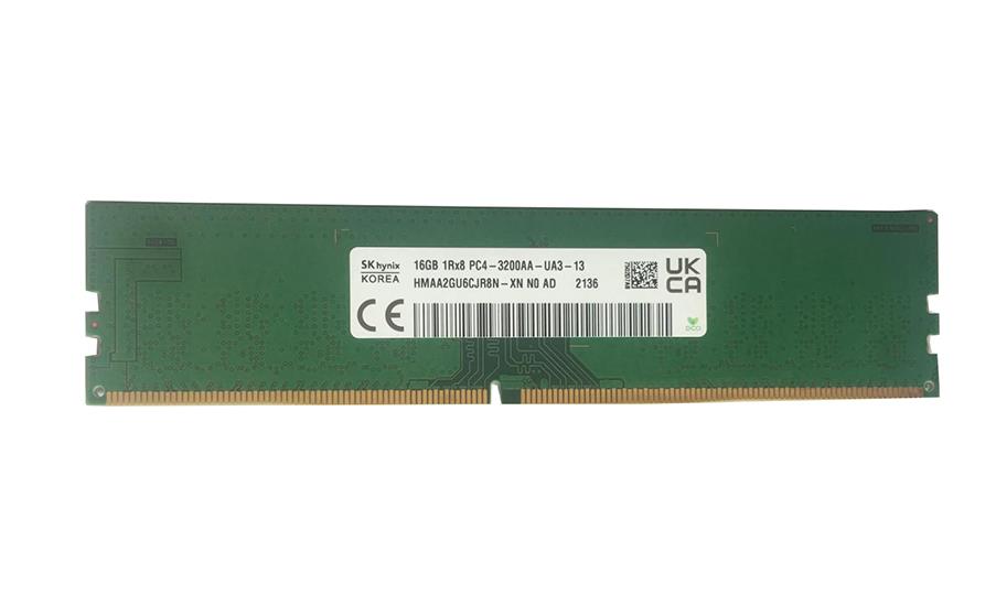 HMAA2GU6CJR8N-XN Hynix 16GB PC4-25600 DDR4-3200MHz non-ECC Unbuffered CL22 288-Pin DIMM 1.2V Single Rank Memory Module