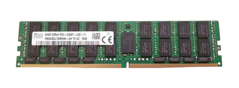 HMAA8GL7AMR4N-UH Hynix 64GB PC4-19200 DDR4-2400MHz Registered ECC CL17 288-Pin Load Reduced DIMM 1.2V Quad Rank Memory Module