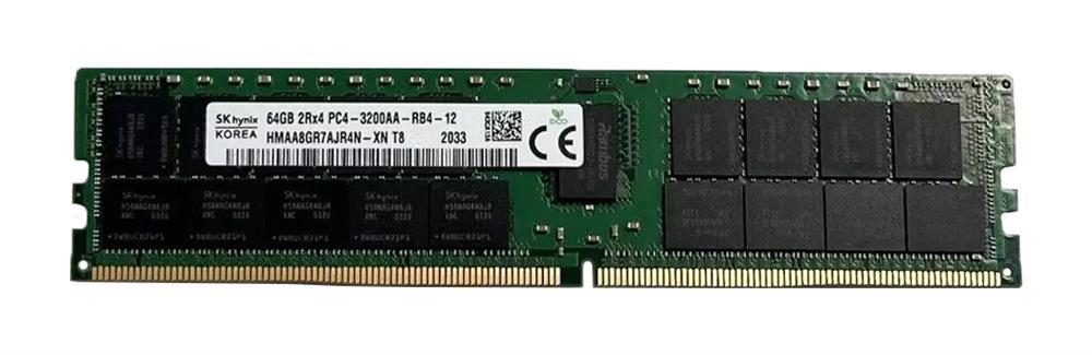 HMAA8GR7AJR4N-XNT8AA Hynix 64GB PC4-25600 DDR4-3200MHz ECC Registered CL22 288-Pin RDIMM 1.2V Dual Rank Memory Module