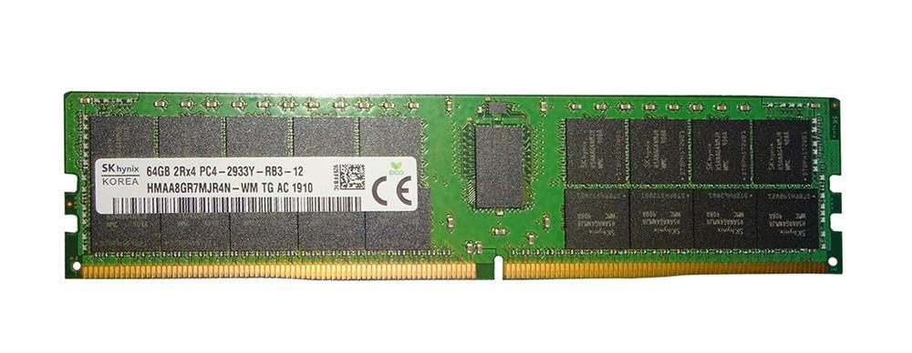 HMAA8GR7MJR4N-WMTG Hynix 64GB PC4-23400 DDR4-2933MHz Registered ECC CL21 288-Pin DIMM 1.2V Dual Rank Memory Module