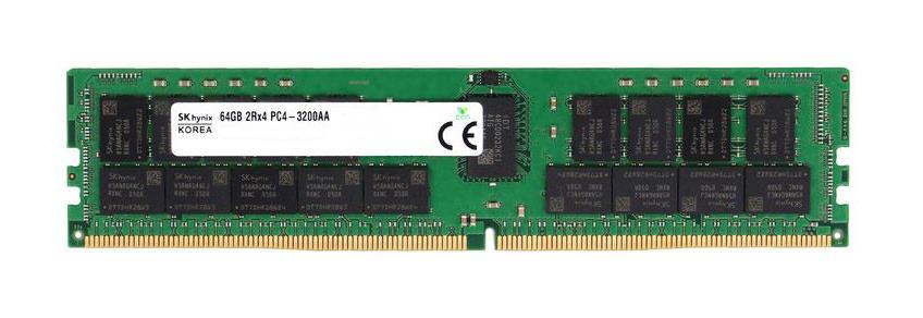 HMAG94CXNRX180N Hynix 64GB PC4-25600 DDR4-3200MHz Registered ECC CL22 288-Pin DIMM 1.2V Dual Rank Memory Module