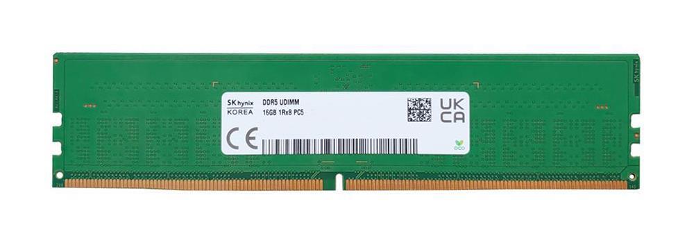 HMCG78AEBEA Hynix 16GB PC5-38400 DDR5-4800MHz non-ECC Unbuffered CL40 288-Pin DIMM 1.1V Single Rank Memory Module