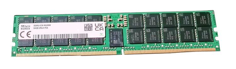 thumbnail interactive-video image 1 of Hynix 64GB DDR5-4800MHz PC5-38400 ECC RDIMM Server Memory – HMCG94MEBRA109N (Used) 1 of 6