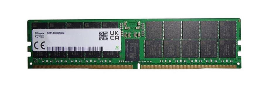 HMCG94MEBQA103N Hynix 64GB PC5-38400 DDR5-4800MHz ECC Registered CL40 288-Pin RDIMM 1.1V Dual Rank Memory Module