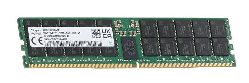 HMCGM4MGBRB248N Hynix 96GB PC5-44800 DDR5-5600MHz ECC Registered CL46 288-Pin RDIMM 1.1V Dual Rank x4 Memory Module