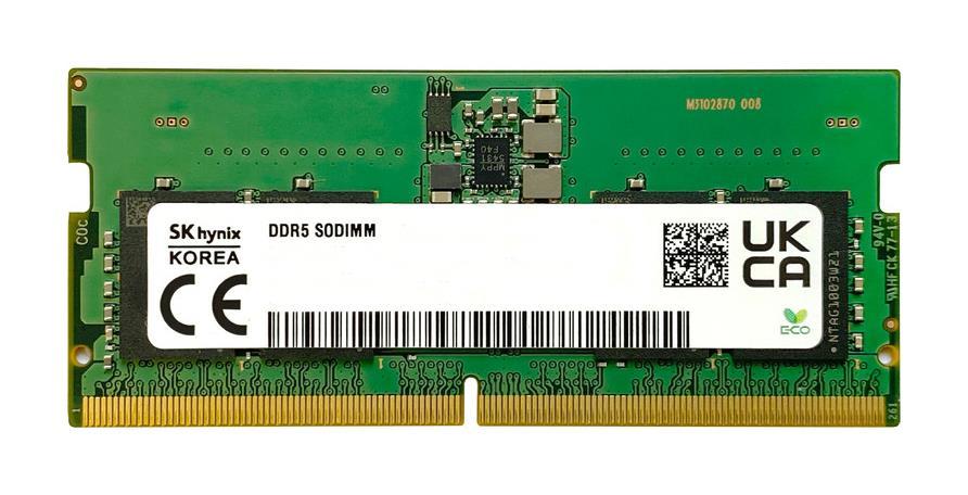 HMCGY8MGBSB Hynix 48G BPC5-44800 DDR5-5600MHz Non-ECC Unbuffered CL46 262-Pin SoDIMM 1.1V Dual Rank Memory Module