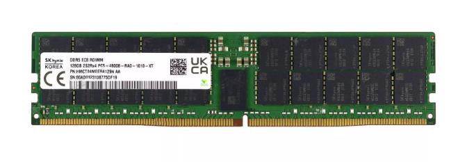 HMCT04MEERA129NAA Hynix 128GB DDR5-4800MHz PC5-38400  ECC Registered CL40 288-Pin RDIMM 1.1V Quad Rank Memory Module