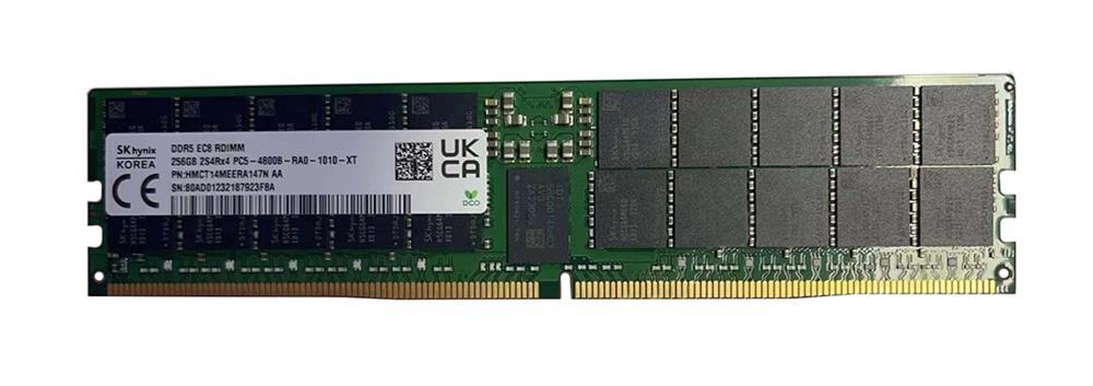 HMCT14MEERA147NAA Hynix 256GB DDR5-4800MHz PC5-38400 ECC Registered RDIMM CL40 8Rx4 1.1V 288-Pin Memory