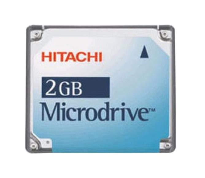 HMS360402D5CF00 Hitachi Microdrive 3K4 2GB 3600RPM CompactFlash (CF+) Type II 128KB Cache 1-inch Internal Hard Drive