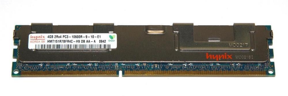 HMT151R7BFR4C-H9DB-AA Hynix 4GB PC3-10600 DDR3-1333MHz ECC Registered CL9 240-Pin DIMM Dual Rank Memory Module
