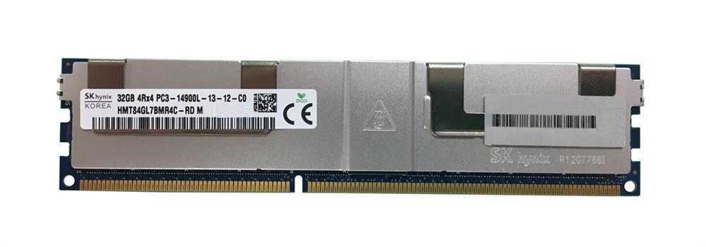 HMT84GL7BMR4C-RDMCAB Hynix 32GB PC3-14900 DDR3-1866MHz ECC Registered CL13 240-Pin Load Reduced DIMM Quad Rank Memory Module