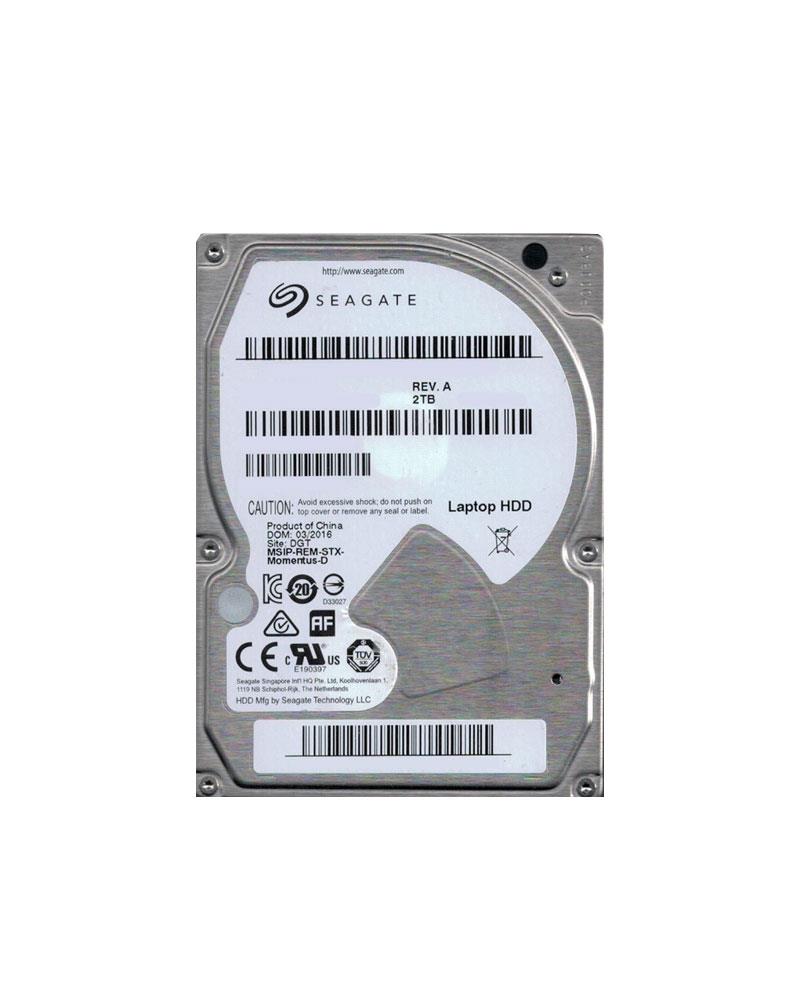 HN-M201RAD/AS2 Seagate Spinpoint M9T 2TB 5400RPM SATA 6Gbps 32MB Cache 2.5-inch Internal Hard Drive