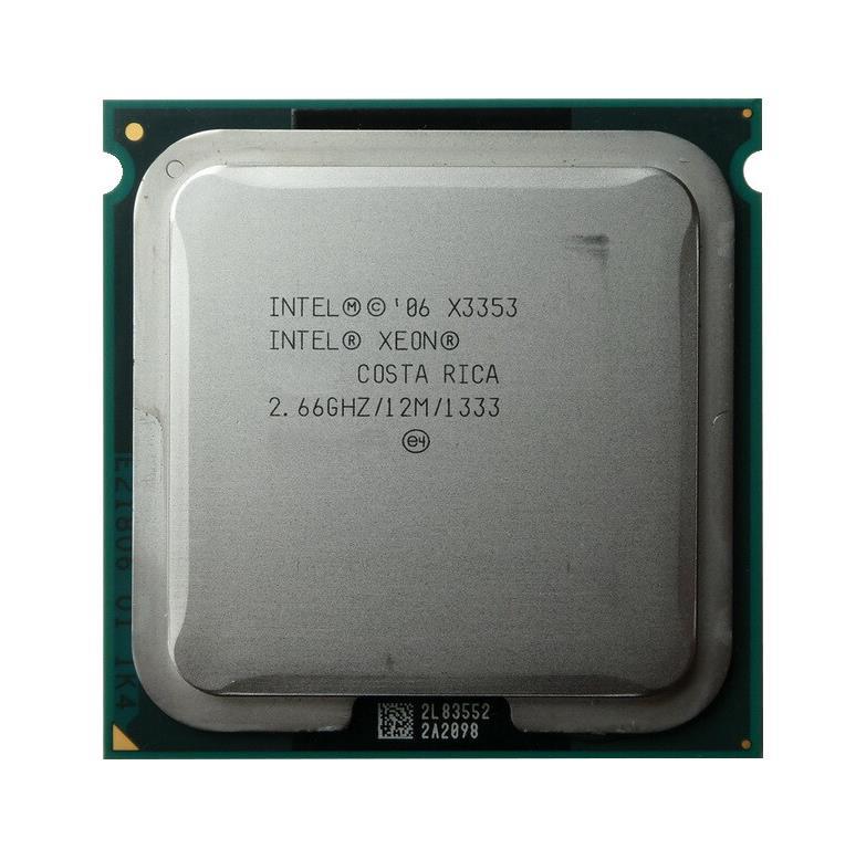HT153 Dell 2.66GHz 1333MHz FSB 12MB L2 Cache Intel Xeon X3353 Processor Upgrade