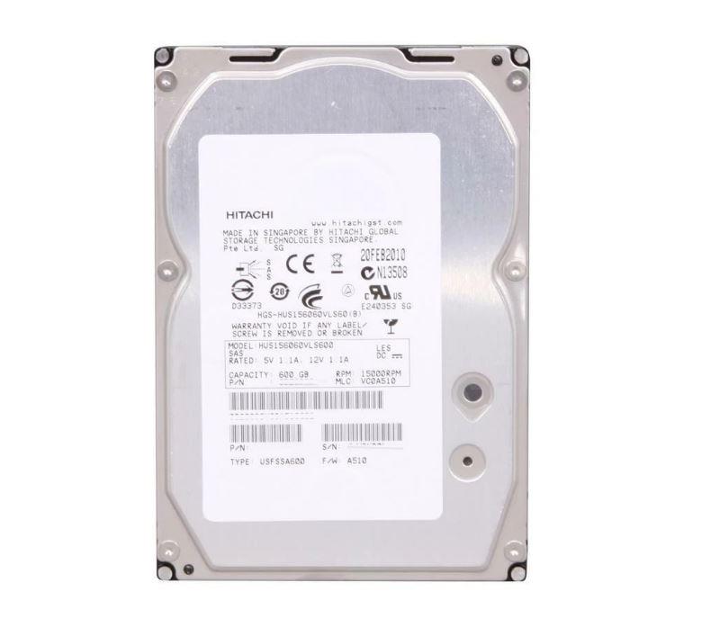 HUS156060VLS60 HGST Hitachi Ultrastar 15K600 600GB 15000RPM SAS 6Gbps 64MB Cache 3.5-inch Internal Hard Drive