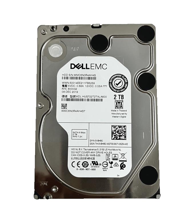 HUS722T2TALA600 Western Digital Ultrastar 7k2 Series 2TB 7200RPM SATA 6Gbps 3.5-inch Hard Disk Drive with Tray