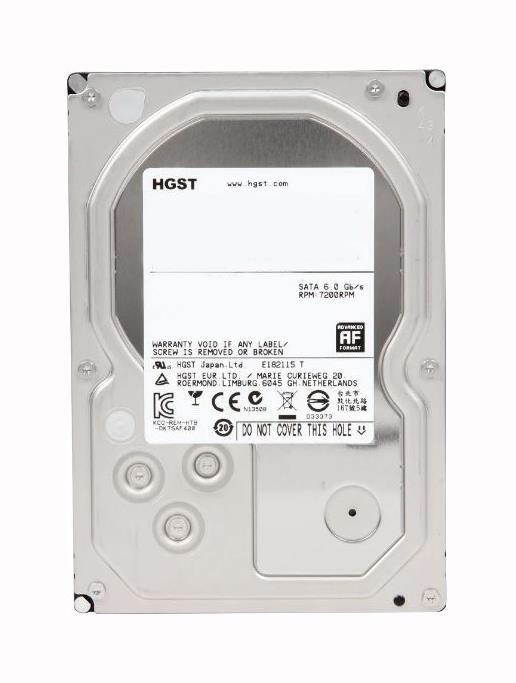 HUS724030ALE640 HGST Hitachi Ultrastar 7K4000 3TB 7200RPM SATA 6Gbps 64MB Cache (512e) 3.5-inch Internal Hard Drive