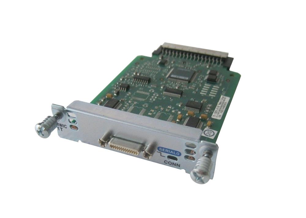 HWIC-1T Cisco 1-Port Serial WAN Interface Card 1 x Asynchronous/Synchronous Serial WAN HWIC