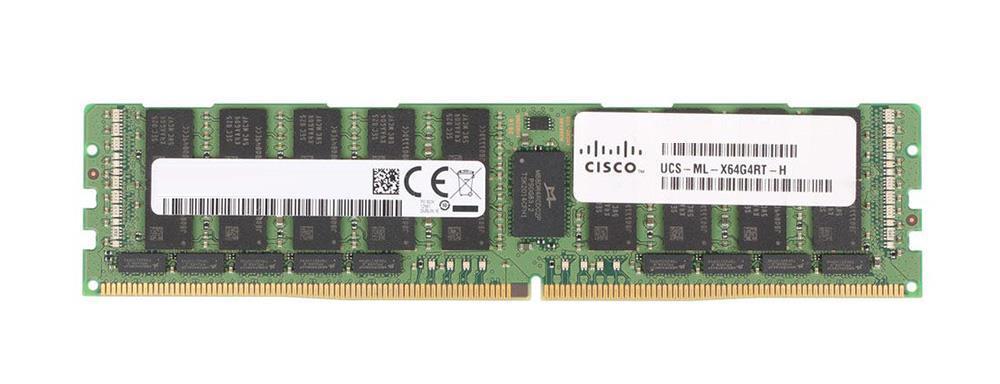 HX-ML-X64G4RT-H-AM Cisco 64GB PC4-23400 DDR4-2933MHz Registered ECC CL21 288-Pin Load Reduced DIMM 1.2V Quad Rank Memory Module