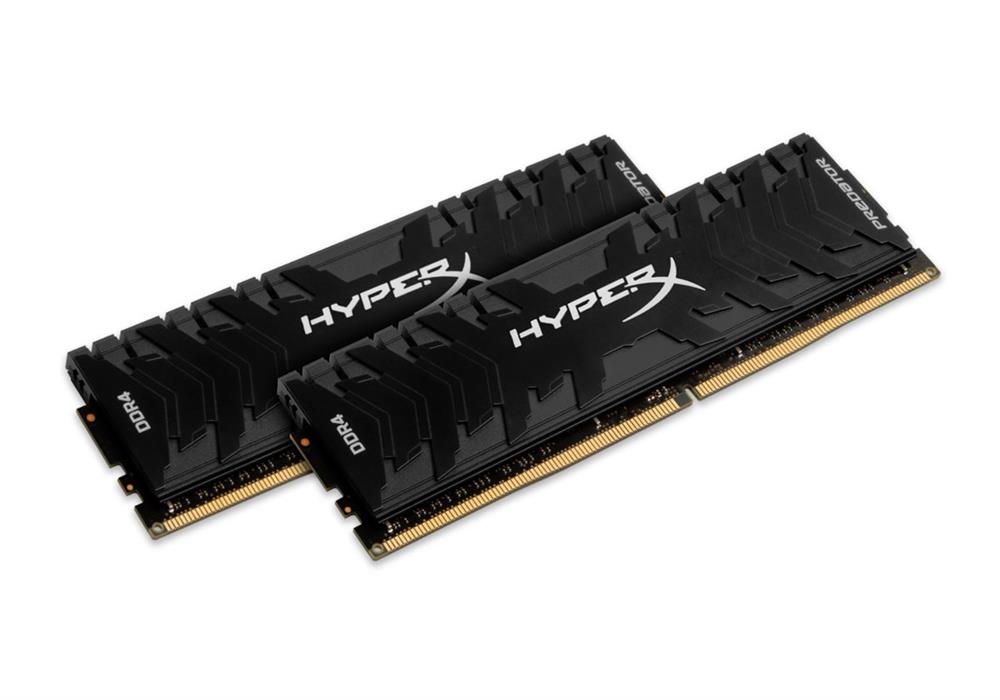 HX426C13PB3K2/16 Kingston XMP HyperX Predator 16GB Kit (2 X 8GB) PC4-21300 DDR4-2666MHz non-ECC Unbuffered CL13 288-Pin DIMM 1.35V Low Voltage Memory (Kit of 2)