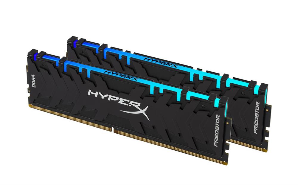 HX430C15PB3AK2/32 Kingston XMP HyperX Predator RGB 32GB Kit (2 X 16GB) 3000MHz PC4-24000 DDR4-3000MHz non-ECC Unbuffered CL15 (15-17-17) 288-Pin DIMM 1.35V Memory (Kit of 2) 