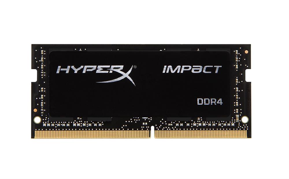 HX432S20IB2/8 Kingston HyperX Impact Black 8GB PC4-25600 DDR4-3200MHz non-ECC Unbuffered CL20 (20-22-22) 260-Pin SoDimm 1.2V Memory Module