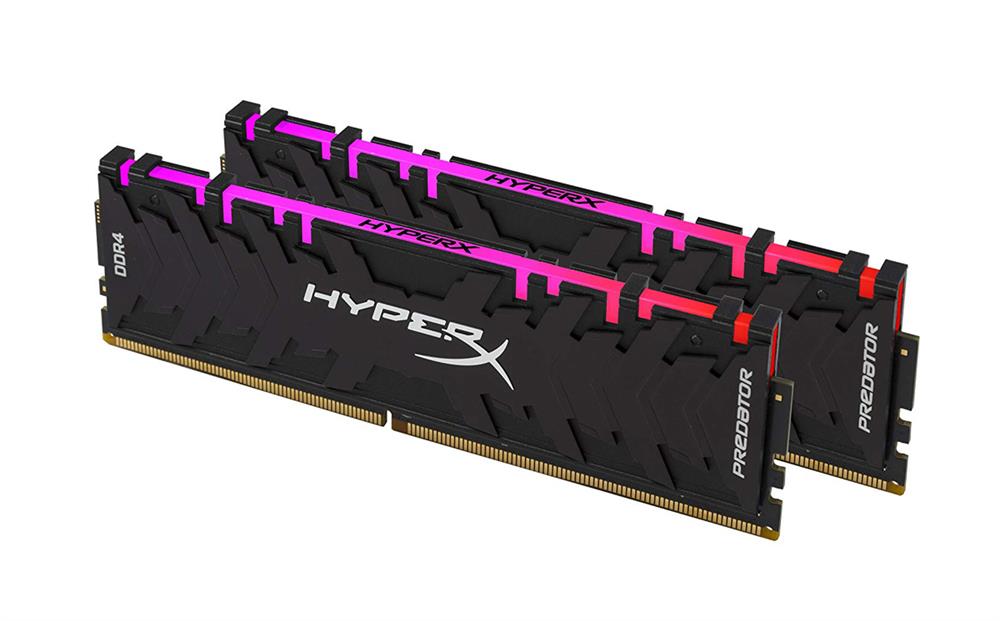 HX436C17PB4AK2/16 Kingston HyperX Predator 16GB Kit (2 X 8GB) PC4-28800 DDR4-3600MHz non-ECC Unbuffered CL17 (17-19-19) 288-Pin DIMM 1.35V Memory