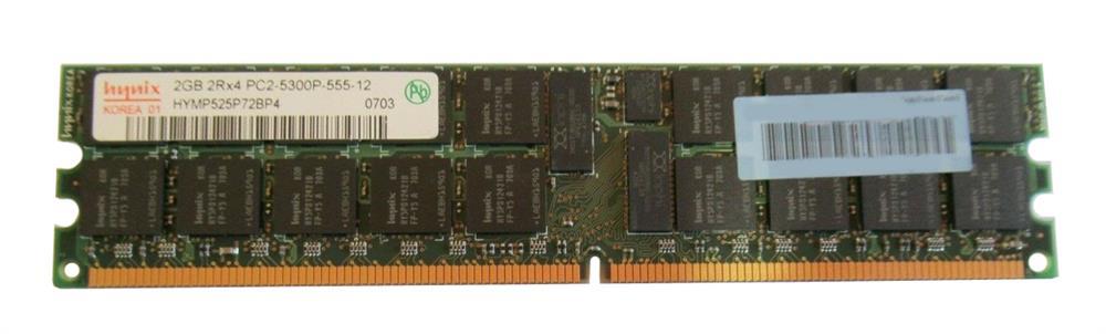 HYMP525P72BP4-S5 Hynix 2GB PC2-4200 DDR2-533MHz ECC Registered CL4 240-Pin DIMM Dual Rank Memory Module