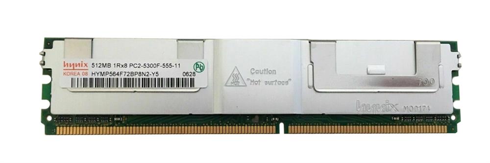 HYMP564F72BP8N2-Y5 Hynix 512MB PC2-5300 DDR2-667MHz ECC Fully Buffered CL5 240-Pin DIMM Single Rank Memory Module