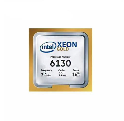 I369D Dell 2.10GHz 10.40GT/s UPI 22MB L3 Cache Socket LGA3647 Intel Xeon Gold 6130 16-Core Processor Upgrade