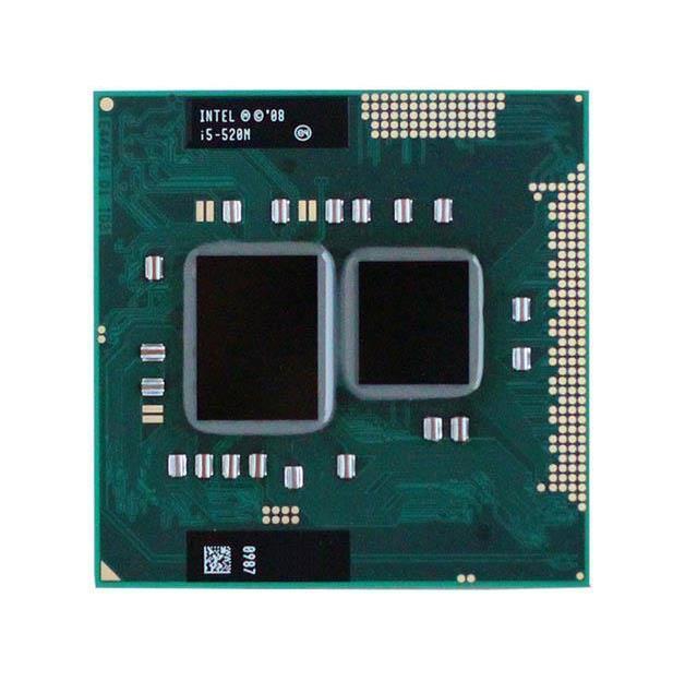 I5-520M Intel Core i5 Dual-Core 2.40GHz 2.50GT/s DMI 3MB L3 Cache Mobile Processor