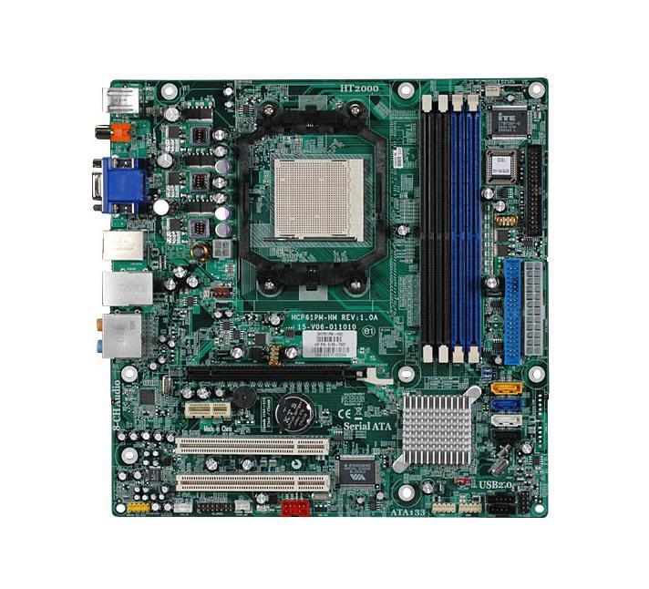 IRIS8-GL6 HP Socket AM2+ Nvidia GeForce 6150SE/ nForce 430 Chipset AMD Athlon 64 X2/ Athlon 64 Processors Support DDR2 2x DIMM Micro-ATX Motherboard (Refurbished)