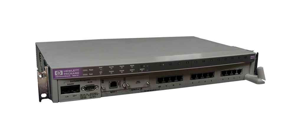 J2415A HP AdvanceStack 100VG Hub 12 x 10Base-T Stackable Ethernet Hub