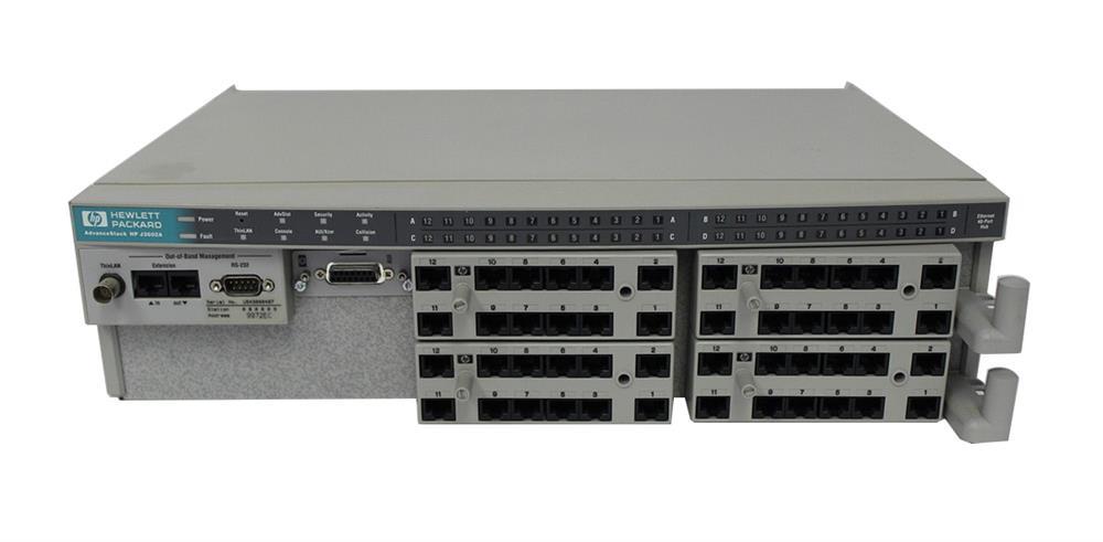 J2602-60002 HP AdvanceStack 48-Ports Stackable 10Base-T Main Board Assembly
