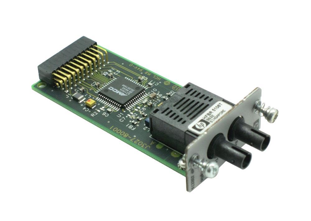 J3027-80001 HP 100VG Multi-Mode Fibre-Optic ST Connector Plug-in Communication Transceiver Module