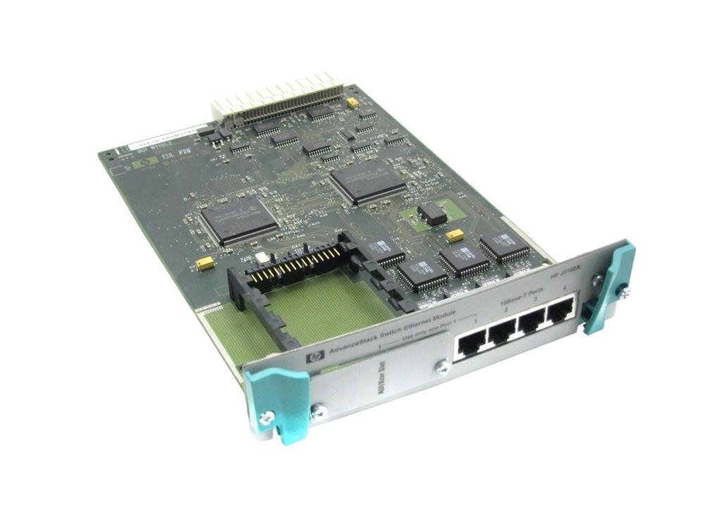 J3102AU HP 4-Ports 10 Base-T Switch Ethernet Module for 2000 (Refurbished)