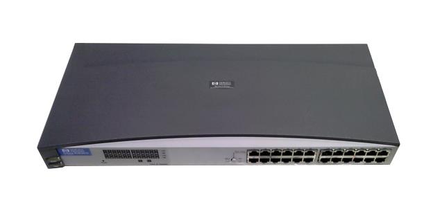 J3295-61002 HP ProCurve 24-Ports 10/100Base-T Ethernet Network Hub RJ-45 Input Connectors (Refurbished)